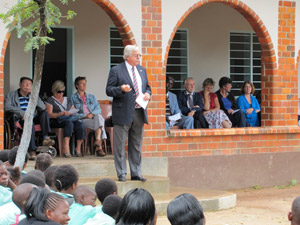 Opening ceremony for new classrooms